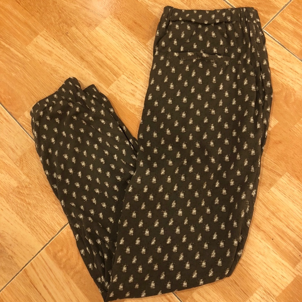Free People Printed Crossover Swish Pants
